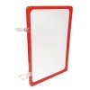 Ramka plakatowa A3 + uchwyty do rury 22 mm
